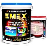 Pachet Email Epoxidic Emulsionat ?Emex WD-E? - Galben - Bid. 4 Kg + Intaritor - Bid. 4 Kg